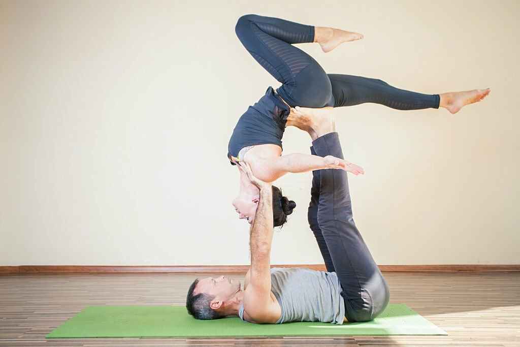 Two-person-yoga