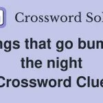 bumped things nyt crossword